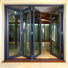 Made in China Wholesale prices for patio aluminum glass folding door